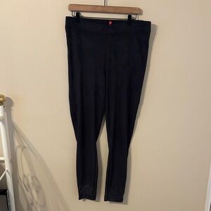 Spanx Easy Faux Suede High Rise Leggings
